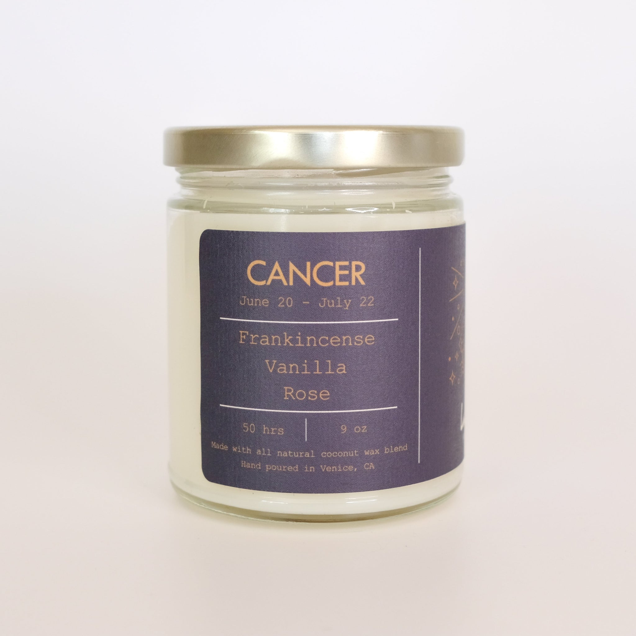 Cancer, Zodiac Candle