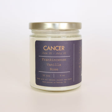 Cancer, Zodiac Candle