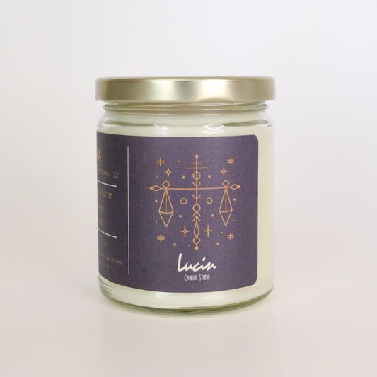 Libra, Zodiac Candle