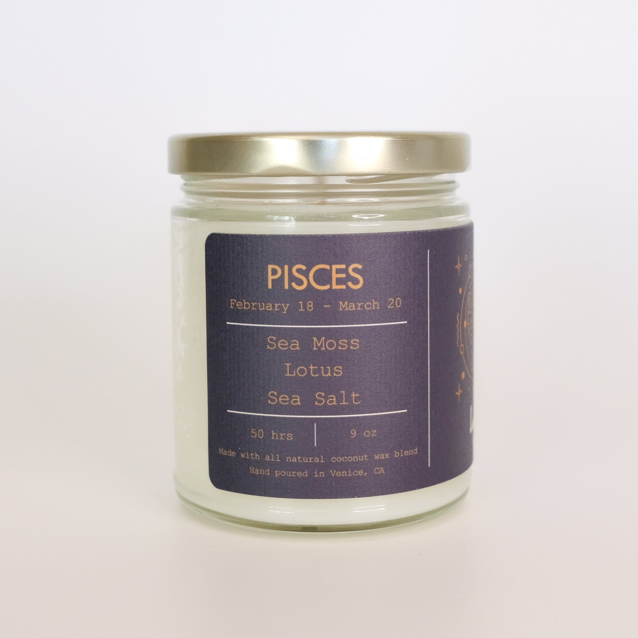 Pisces, Zodiac Candle