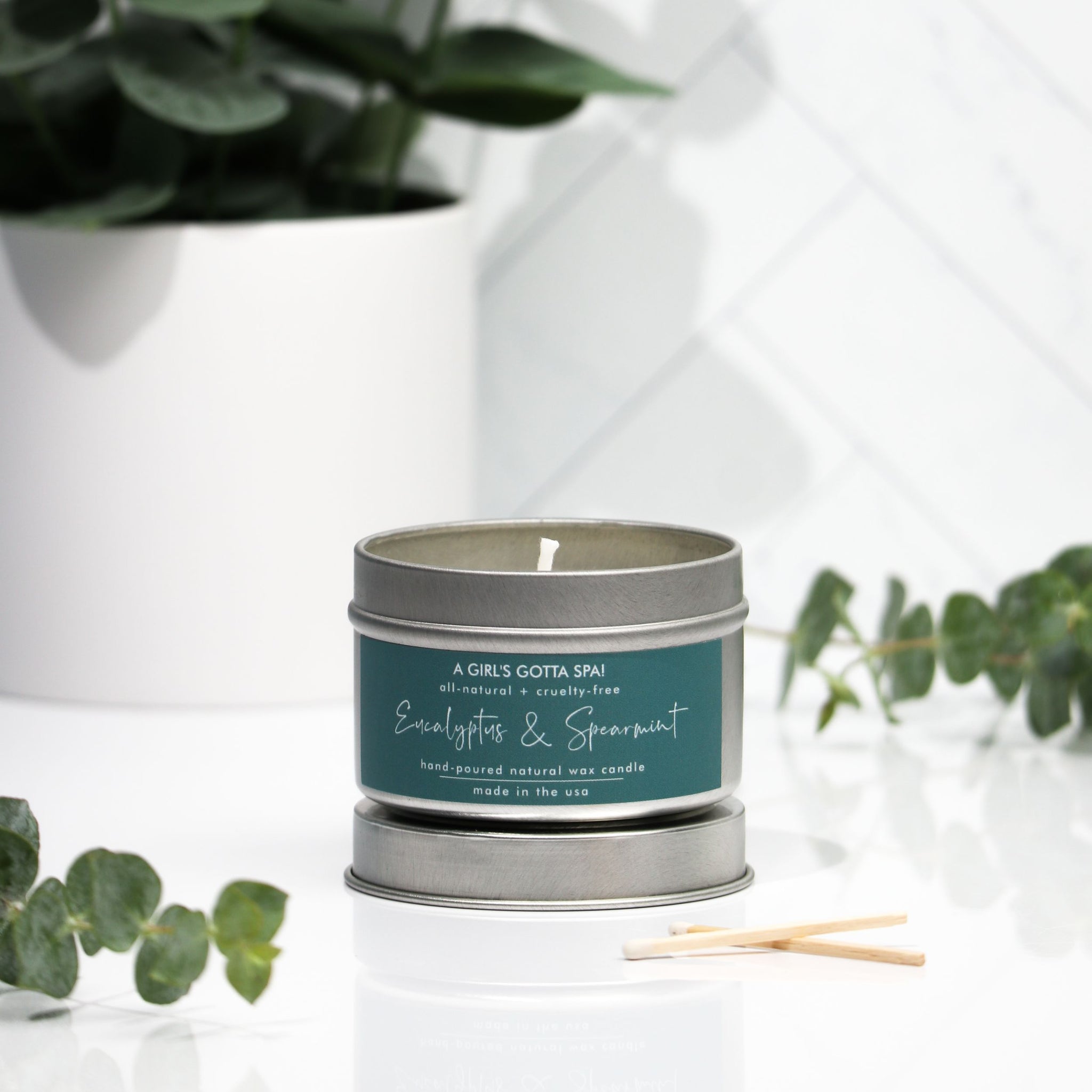 Eucalyptus & Spearmint Soy Candle