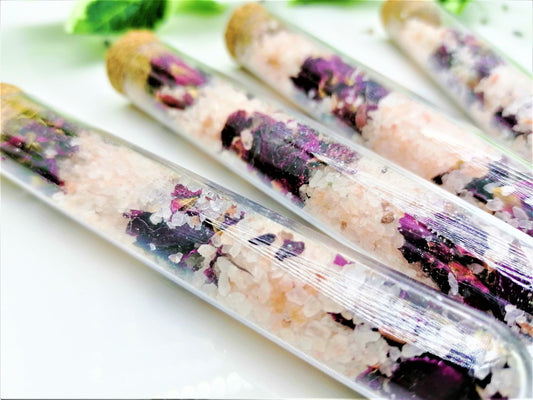 BOTANICAL | BATH SHOT | HIMALAYAN SALTS & ROSE