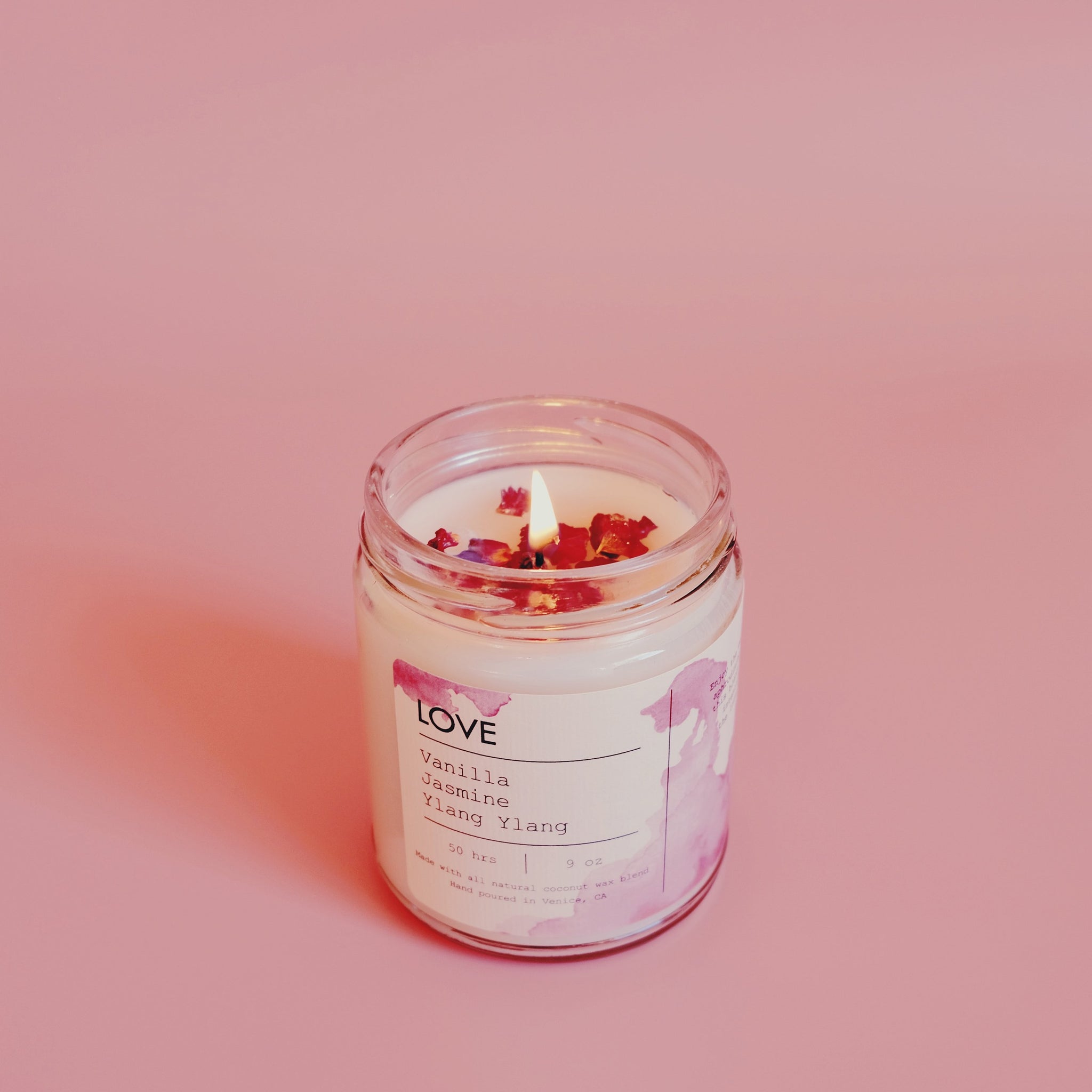 Love Petals Candle